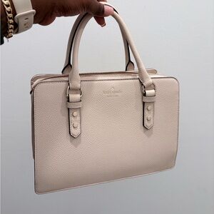 Kate Spade Chic Cream Satchel Bag